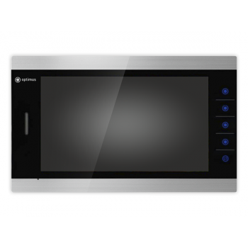 Видеодомофон Optimus VMH-10.1 (Черный/Серебро)