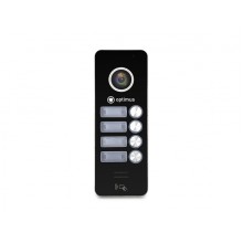 Панель видеодомофона Optimus DSH-1080/4 (Черный)