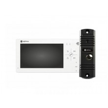 Комплект видеодомофона Optimus VM-7.0 + DS-700L (Черный)