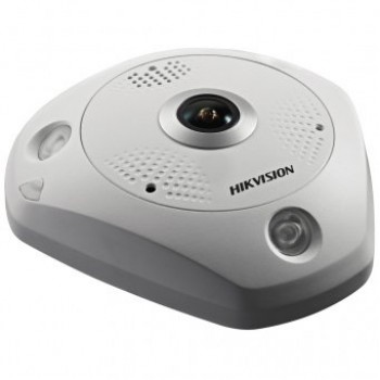 6Мп FishEye-камера Hikvision DS-2CD6362F-IS с ИК-подсветкой и мультиканальным режимом