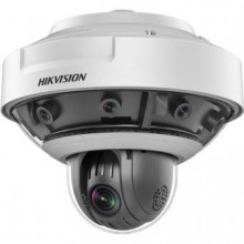 Панорамная (360°) 18 Мп IP-камера Hikvision DS-2DP1636Z-D с 8 сенсорами и PTZ-модулем x36